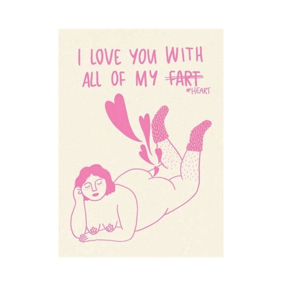All My Fart - Postcard — postcard by Jenne, Chimera Bookery