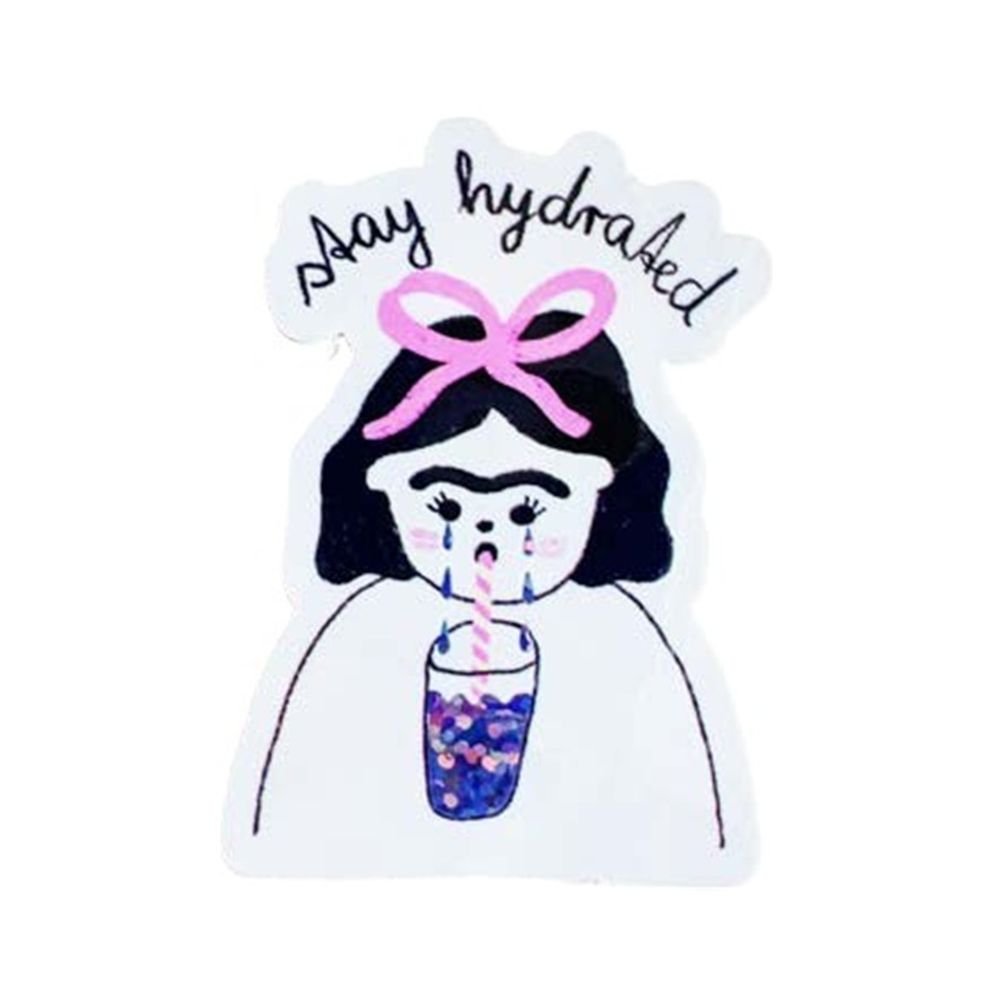 Stay Hydrated - Sticker — sticker by Jenne, Chimera Bookery